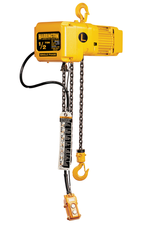 Harrington Hoists  SNER Electric Hoist - 1 Phase